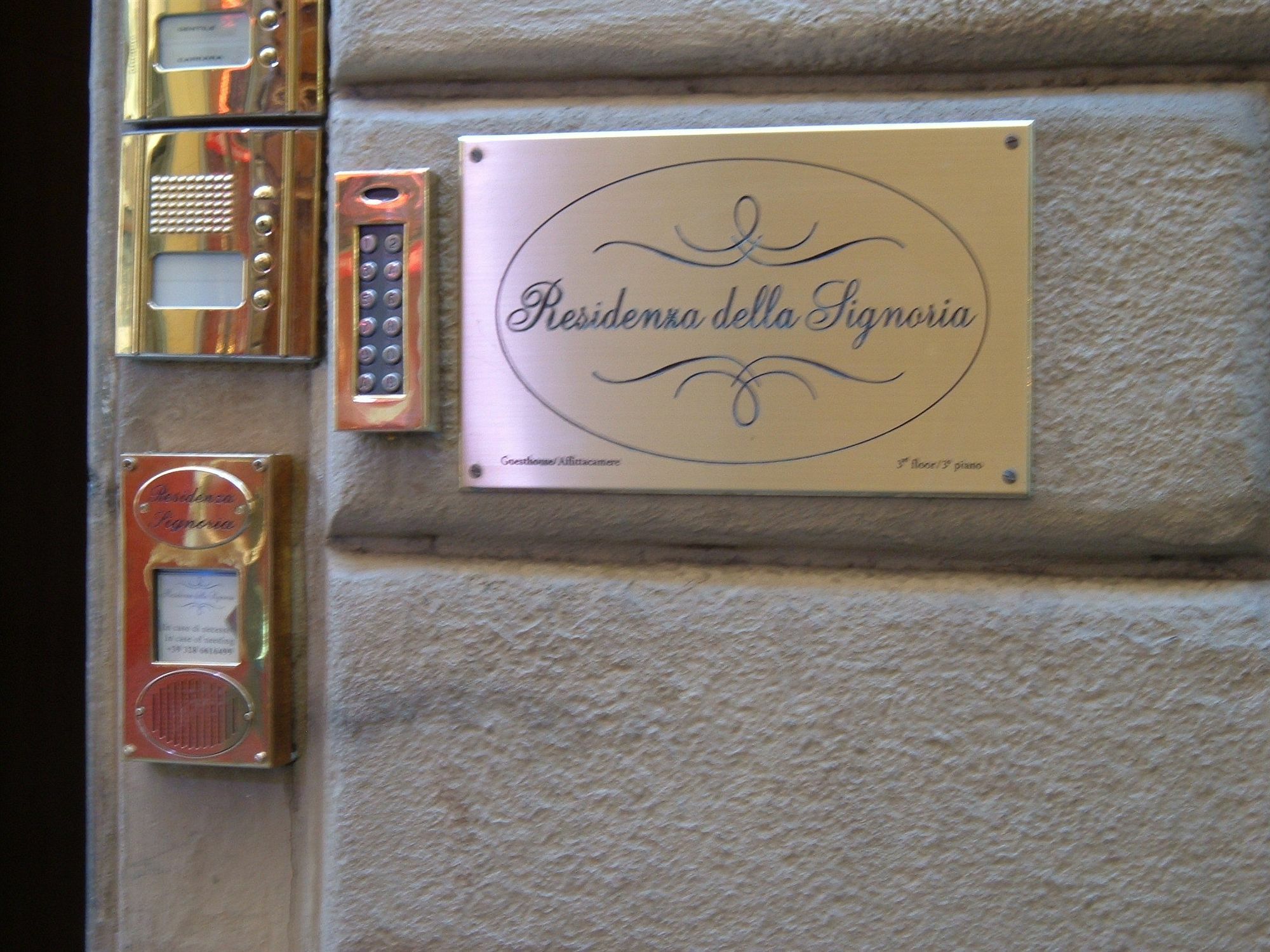 Hotel Residenza Della Signoria Florencja Zewnętrze zdjęcie